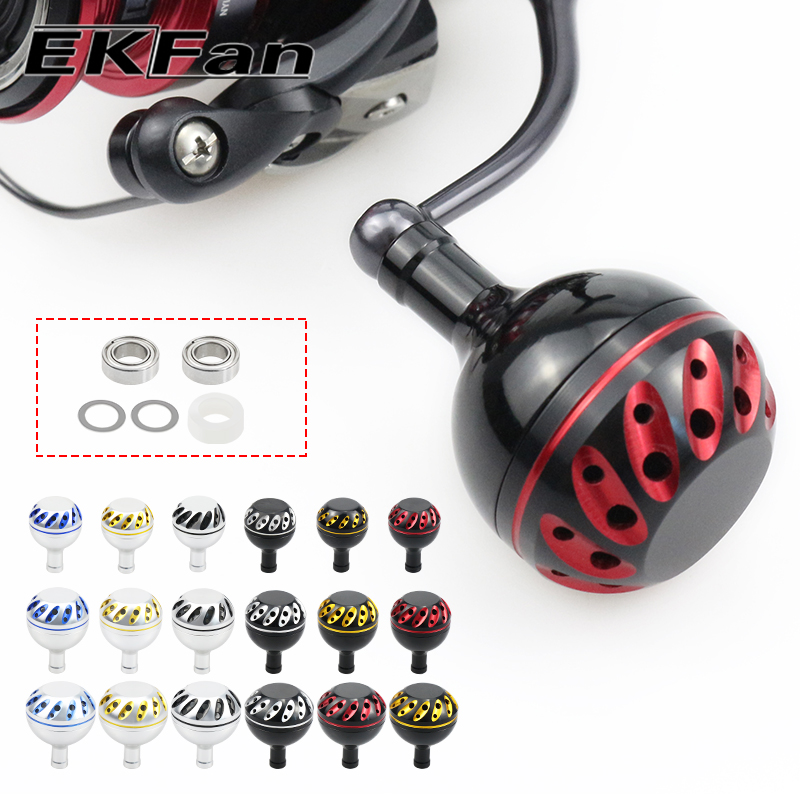 Fishing Boat Steering Wheel - EKfan 30/35/38 ミリメートル合金金属釣りハンドルノブスピニング Baitcast リール Dawa
