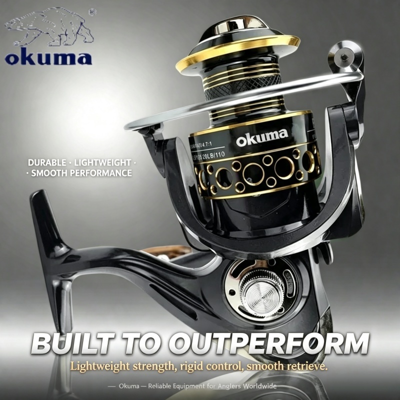 OKUMA-スピニングリール、メタル超軽量釣りリール、釣り道 - Abu Garcia Reel Max のレビューと価格