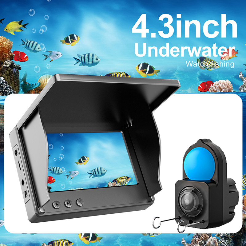 IP68防水水中釣りカメラ、モニター付きポータブル魚群探知機 - Fishing Boat Depth Finder のレビューと価格